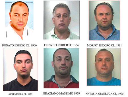 'Ndrangheta: ventitre arresti, in manette la moglie di 'Occhi di Ghiaccio' (LE FOTO) 56 foto arresti2
