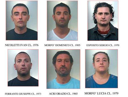 'Ndrangheta: ventitre arresti, in manette la moglie di 'Occhi di Ghiaccio' (LE FOTO) 57 foto arresti3