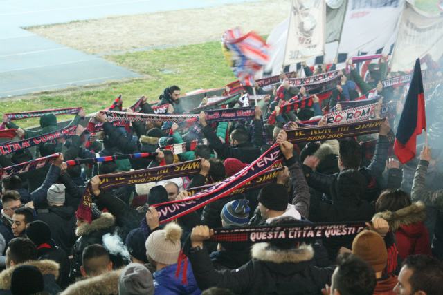 Coppa Italia, semifinale di andata: una prodezza di Criaco fa felice il Cosenza. Battuto il Pontedera 1 - 0 72 Cos pont 09