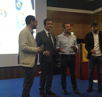 Il sindaco Occhiuto all'XI Edizione di “Comuni Ricicloni Campania”. Cosenza, comune virtuoso 54 Occhiuto Comuni Ricicloni 1