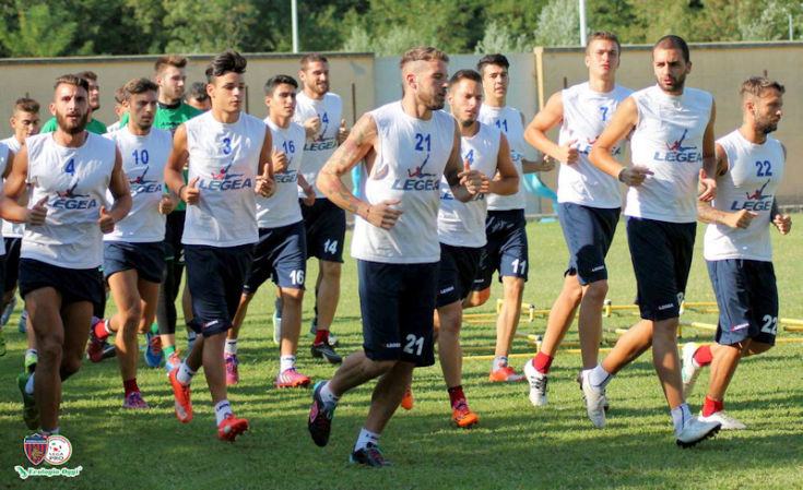 Cosenza Calcio allenamento