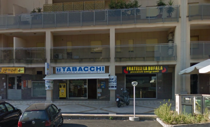 La tabaccheria/ricevitoria in cui è stato centrato il 6