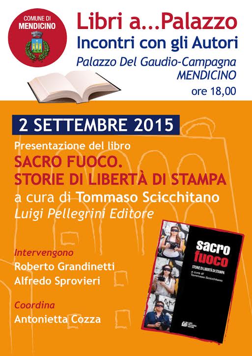Continuano gli appuntamenti della rassegna ''Libri... a Palazzo'' (AUDIO INTERVISTA) 54 locandina