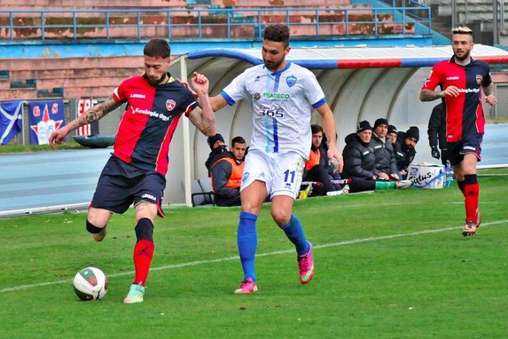 L'ex Calderini nella gara tra Cosenza e Matera dello scoro campionato