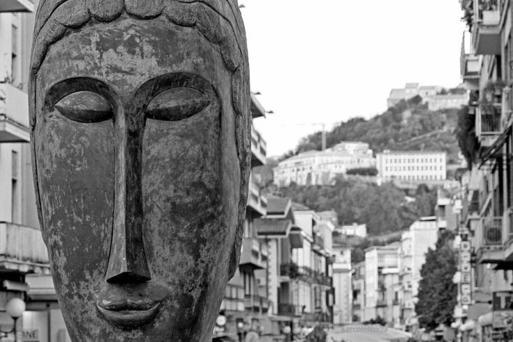 Il Museo all'Aperto Bilotti continua a crescere, posizionata una scultura di Modigliani 56 Modigliani2