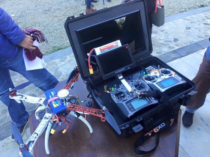 Droni e georadar a Cosenza alla ricerca del tesoro Alarico 62 drone ricerche tesoro alarico