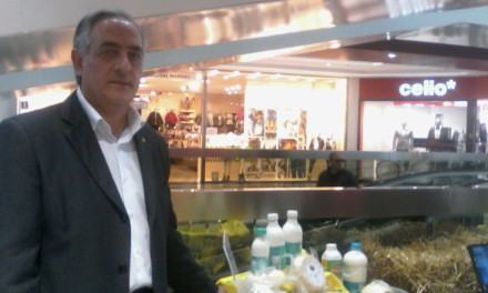 Produttori latte 'trasformano' il Metropolis in una stalla: ''Le multinazionali vi truffano'' (FOTO) 118 coldiretti-latte (7)