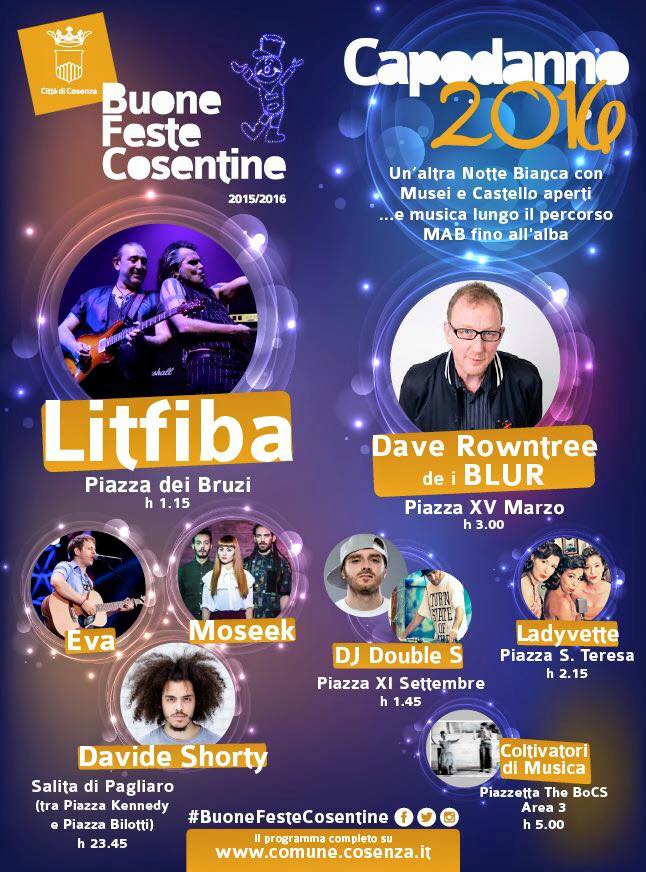 Capodanno a Cosenza: disposizioni su traffico, aree disabili, limitazioni e zone parcheggio 66 Buone Feste Cosentine Capodanno