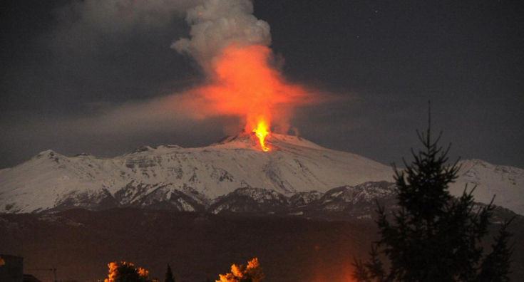 Etna eruzione 2