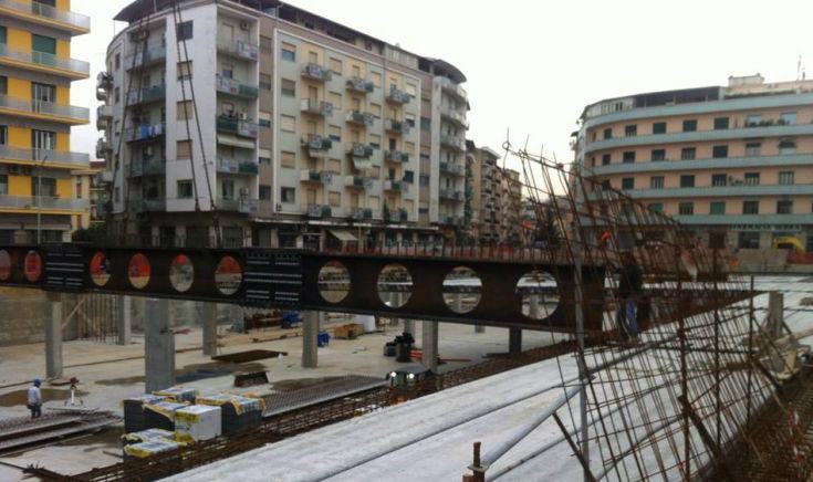 piazza bilotti cantiere
