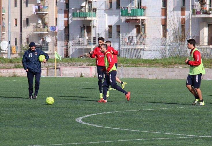 Allenamento Cosenza popil