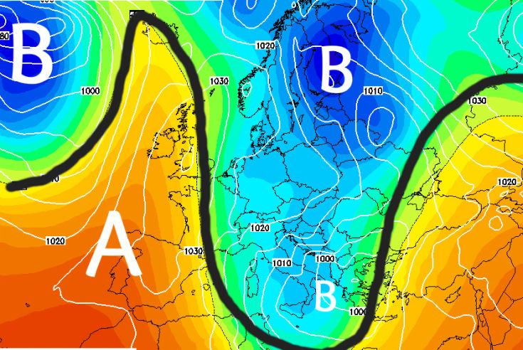 Meteo Calabria: arriva la prima ondata di gelo artico. Pioggia e neve anche a bassa quota 52 Reading Articolo mappa 5000