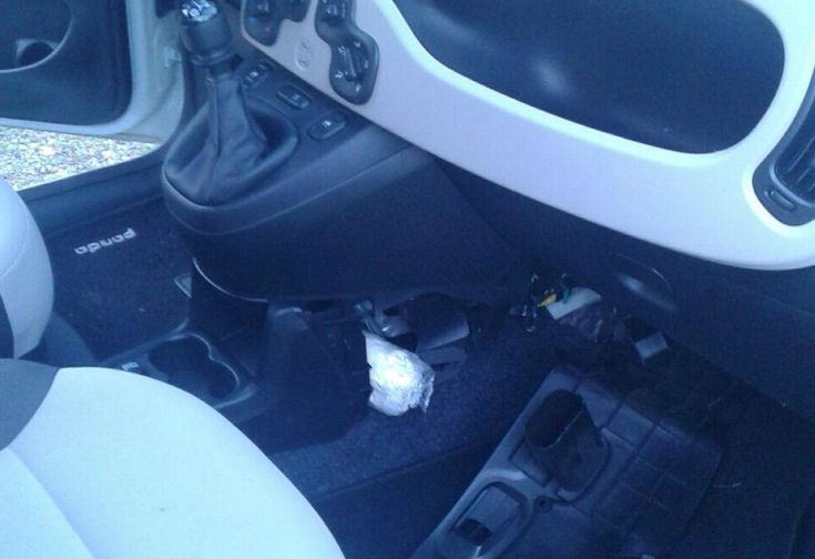 cocaina auto panda barca