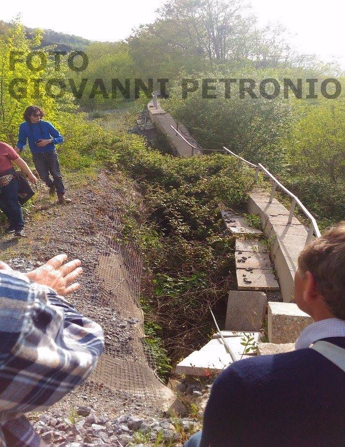 Soveria Mannelli-Rogliano muro contenimento