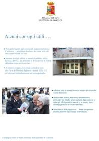 Anziani truffati a Cosenza, la Questura spiega come difendersi (FOTO) 58 anziani