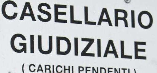 casellario giudiziale