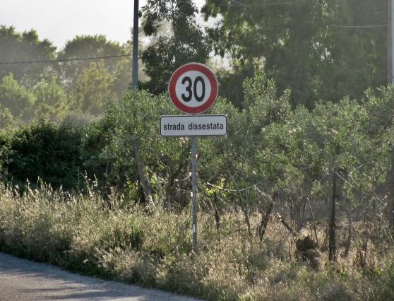 30 kmh divieto