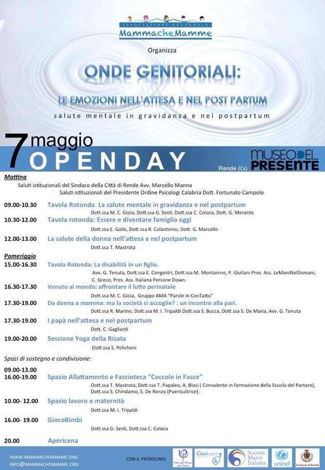 Locandina programma