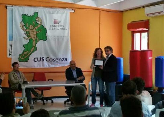 Sandra Savaglio da il via alla Settimana dello Sport del CUS Cosenza (AUDIO) 57 cus3