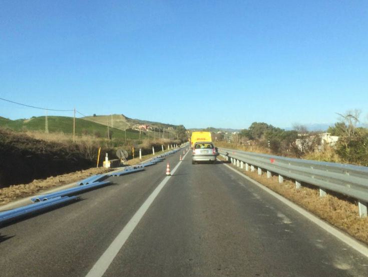 Incidenti stradali, è possibile denunciare il cattivo stato delle arterie: "E' un atto di responsabilità" (AUDIO) 57 SS 106