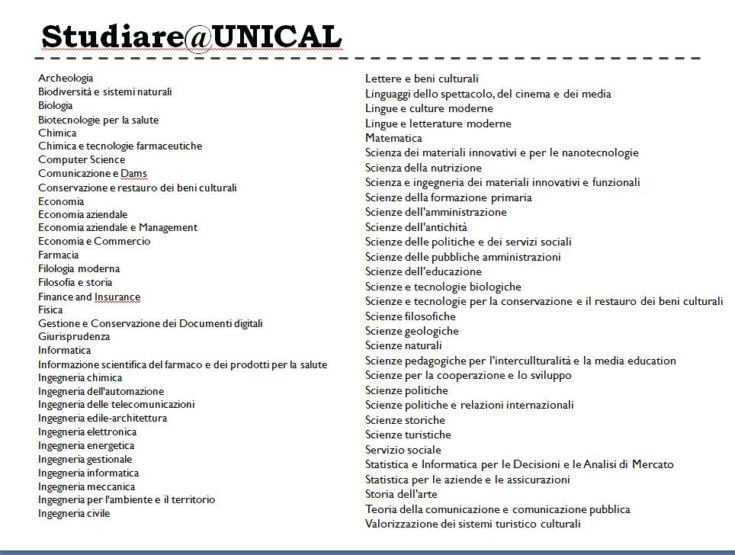 Il rettore dell'Unical ha illustrato i risultati raggiunti dall'Ateneo cosentino 63 uni4