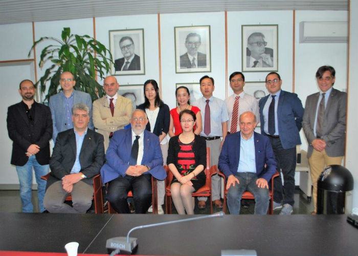 Delegazione cinese in visita all'Università della Calabria 54 università