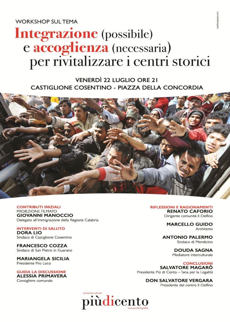 Locandina workshop Castiglione Cosentino