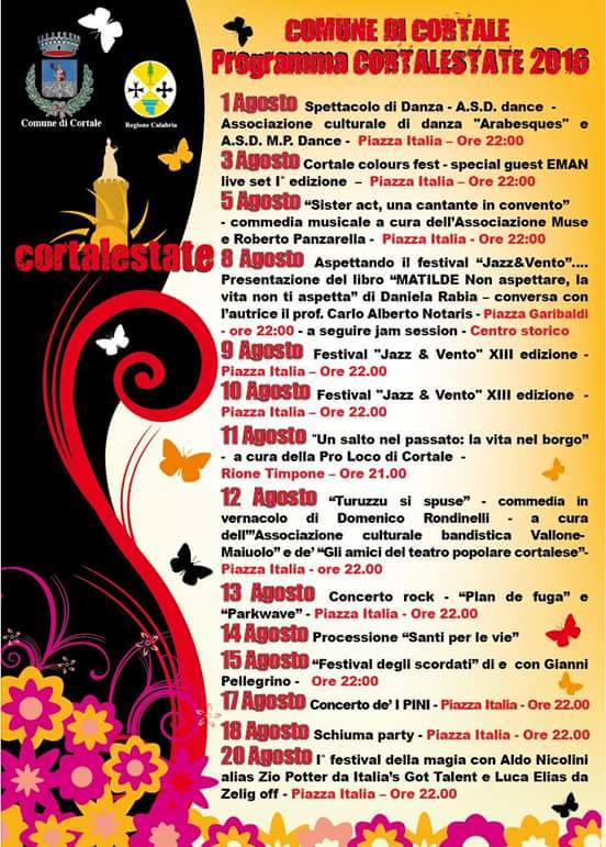 cortale estate locandina