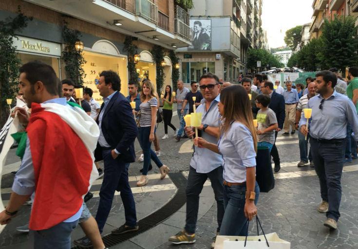 fiaccolata borsellino cosenza 02