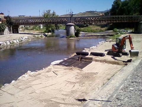 Lavori lungo il Busento, Occhiuto: "fra poco un fiume bellissimo" (FOTO) 58 fiume cosenza 03