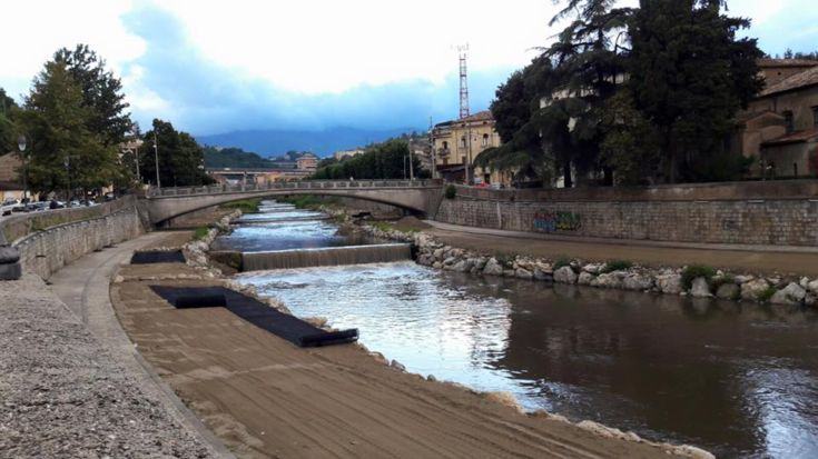 Lavori lungo il Busento, Occhiuto: "fra poco un fiume bellissimo" (FOTO) 59 fiume cosenza 04