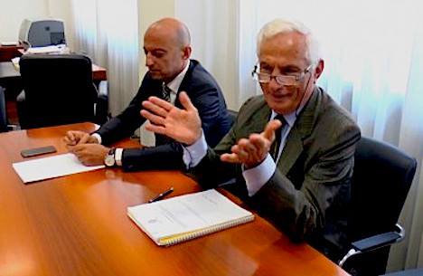 Commissario Scura e vice Urbani