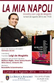 LOCANDINA DEFINITIVA DE MAGISTRIS presentazione Libro- LA BRUCA
