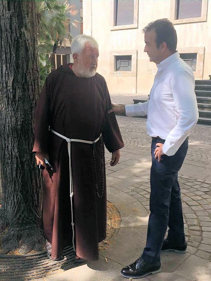 Padre Fedele e Mario Occhiuto