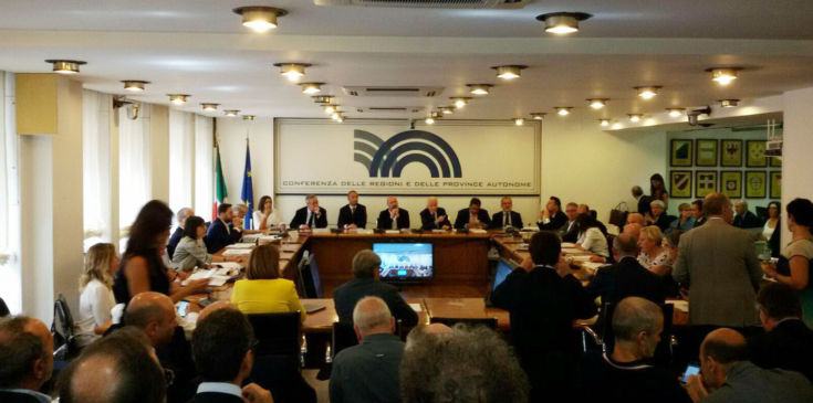 conferenza regioni terremoto
