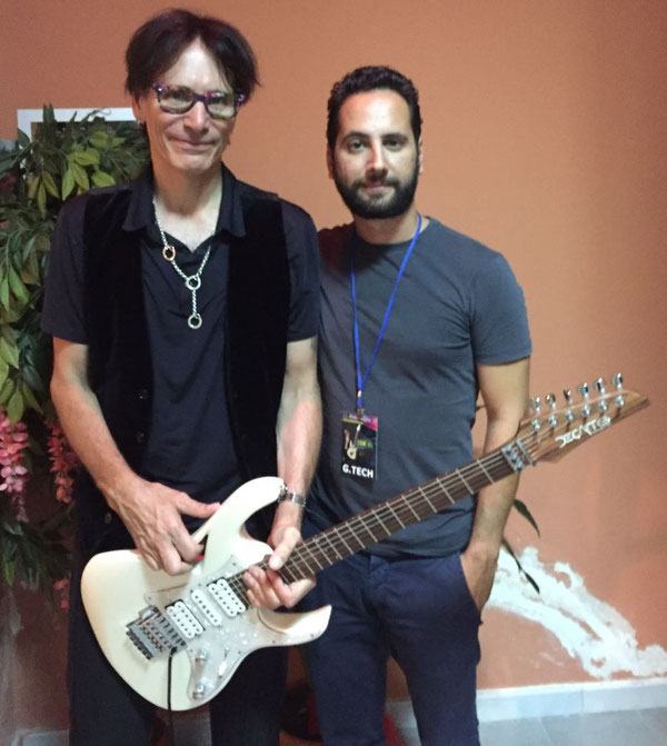 Alberto de gattis e steve vai 1