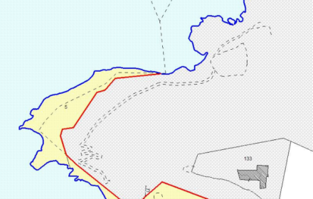 In giallo Demanio, puntinato Privato