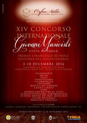 Concorso Internazionale Giovani Musicisti Città di Paola - Premio S. Francesco 2016 54 locandina-concorso-2016