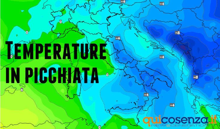 Arriva la prima ondata di gelo sulla Calabria. Da domani temperature in picchiata 54 temperature-italia