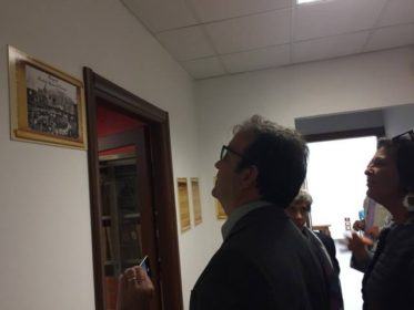 Occhiuto e Santelli in visita all'Archivio Storico