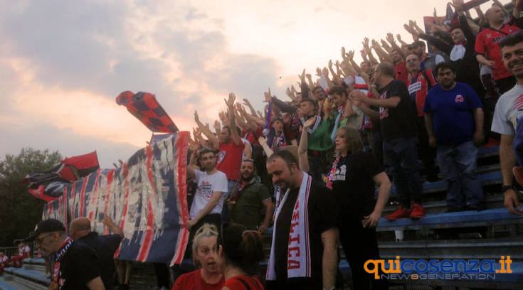 Pordenone Cosenza tifosi