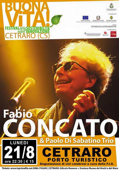 Fabio Concato a Cetraro