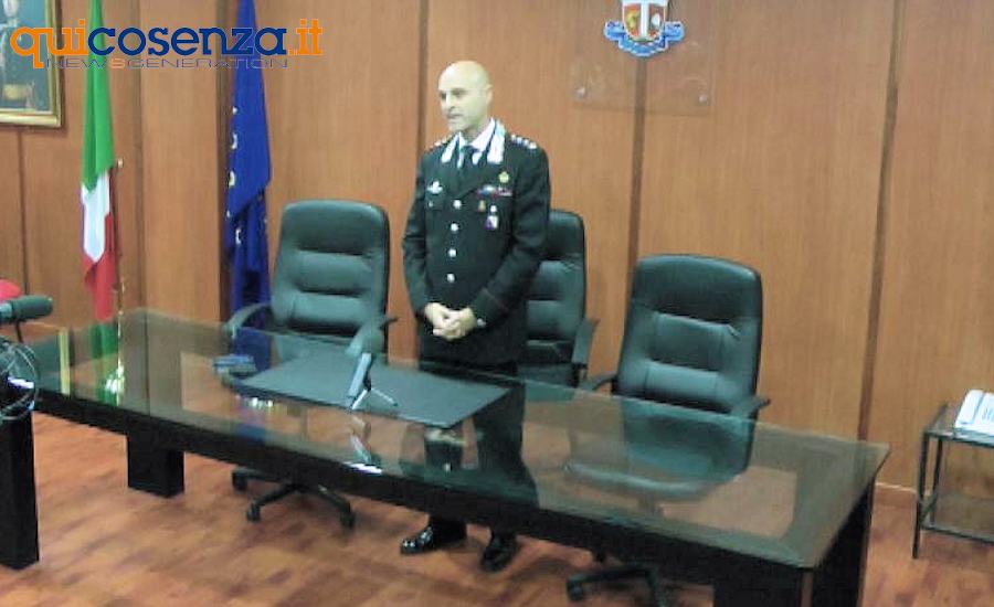 Piero Sutera Comandante carabinieri Cosenza1