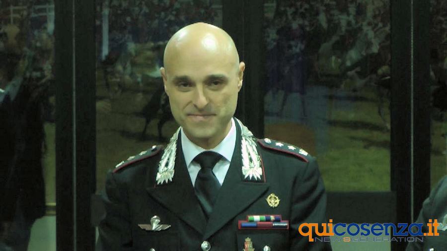 Piero Sutera Comandante carabinieri Cosenza2