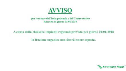 capodanno isola pedonale e centro storico