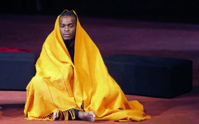 una foto di scena di Battlefield di Peter Brook