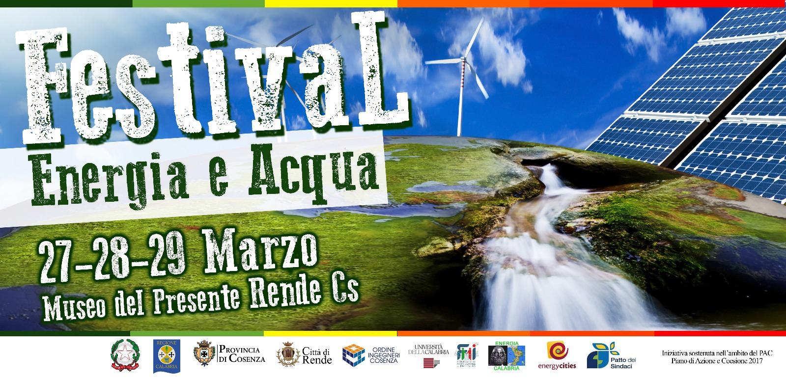 Festivale Energia e Acqua LOCANDINA