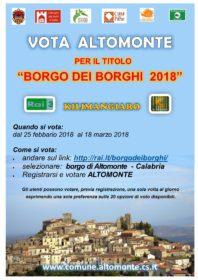 MANIFESTO - borghi dei borghi 2018