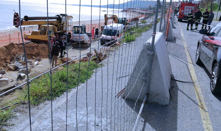 crollo muro capocolonna operai morti (2)