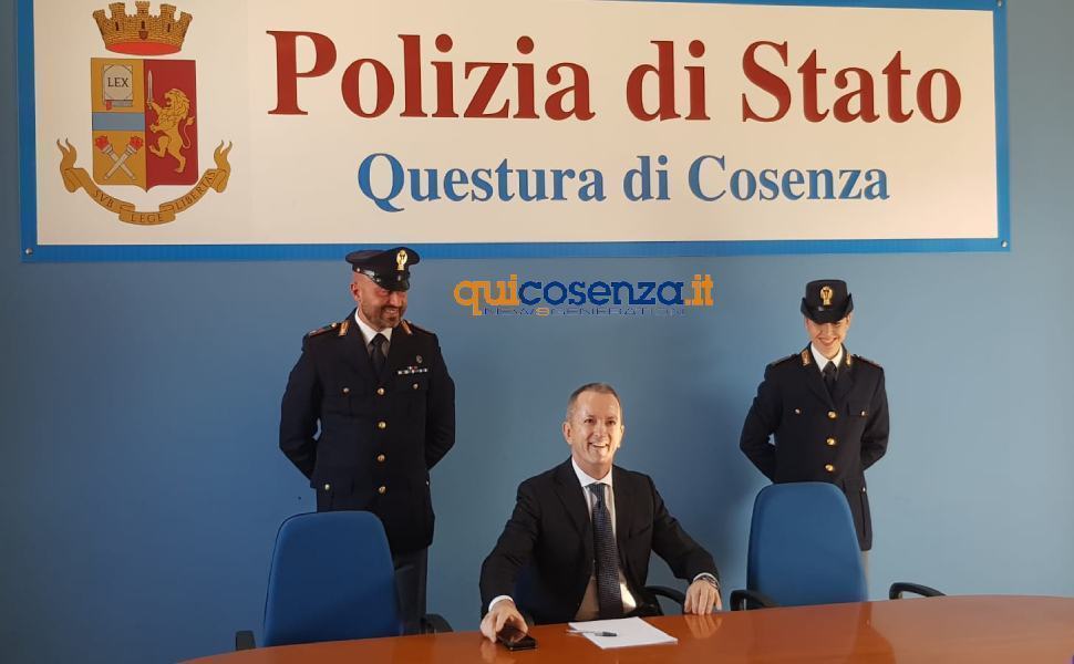 Nuovo questore di Cosenza
